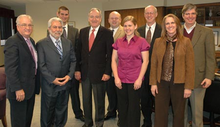 Senator Harkin visits Free Clinics of Iowa